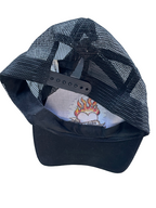 Vintage black True love graphics tucker cap| One size| SKU 4453