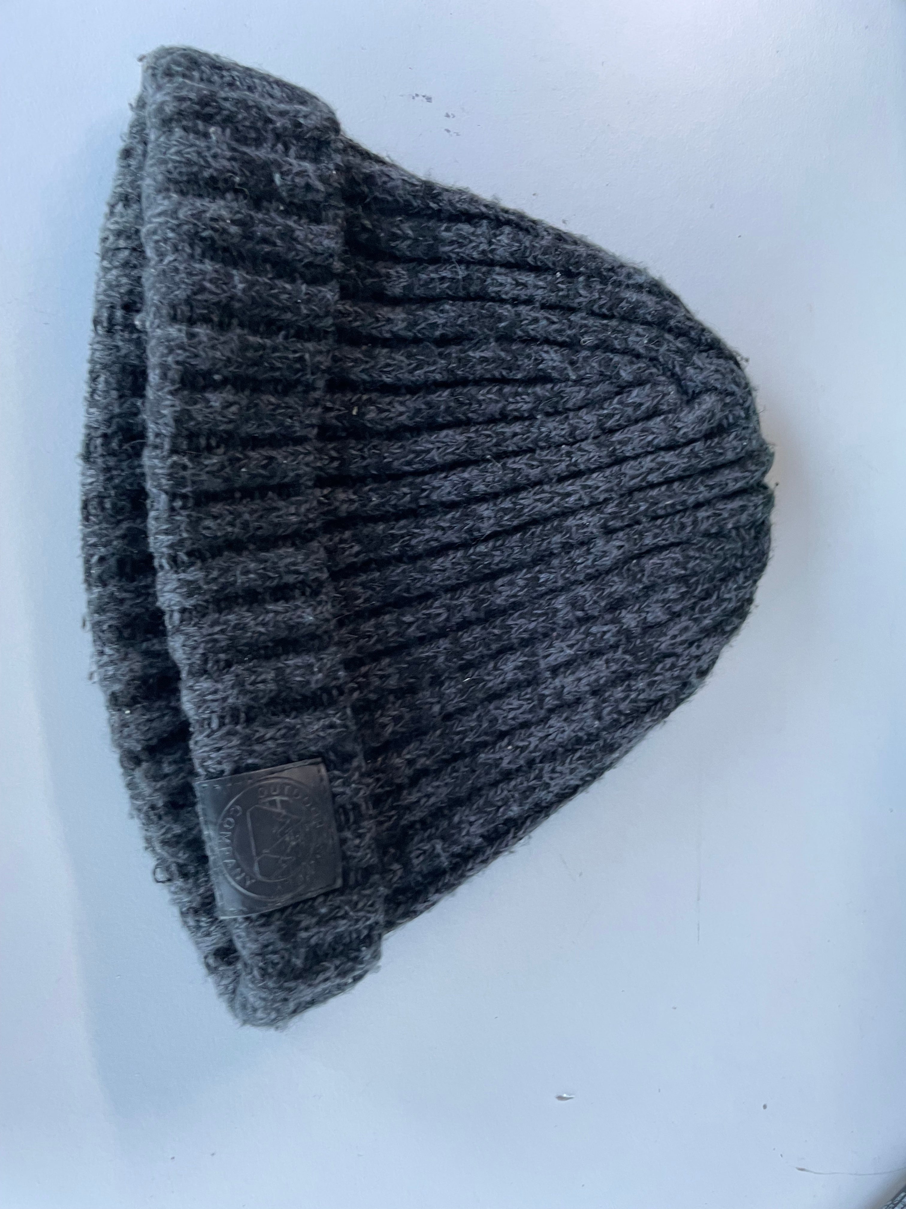 Vintage Outdoor supply company grey beanie cap|One size| SKU 4454