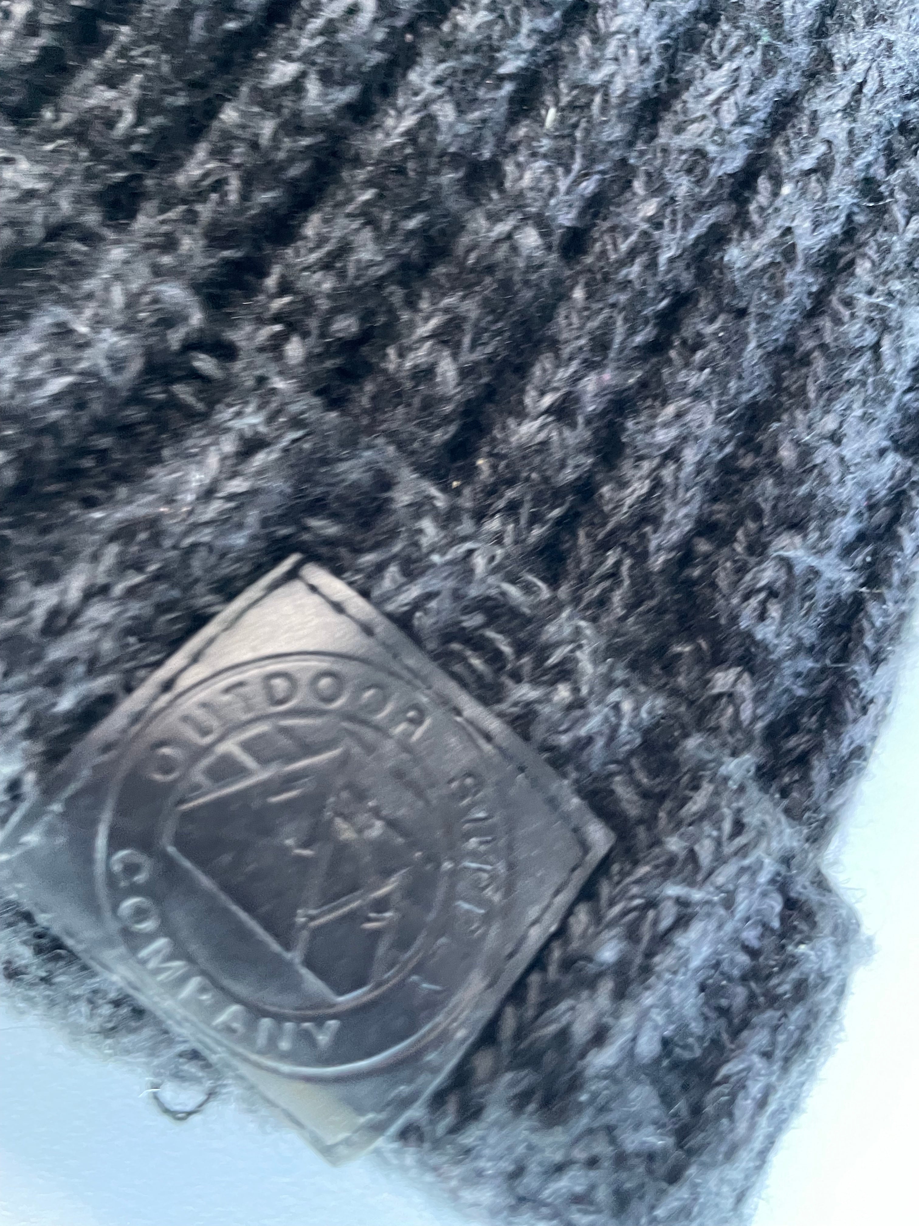 Vintage Outdoor supply company grey beanie cap|One size| SKU 4454