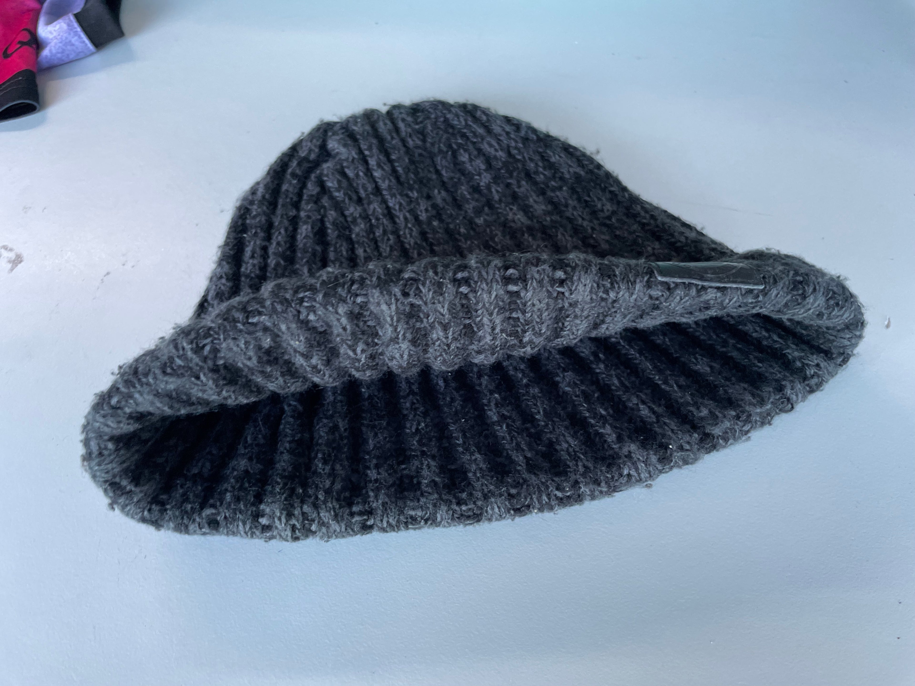 Vintage Outdoor supply company grey beanie cap|One size| SKU 4454