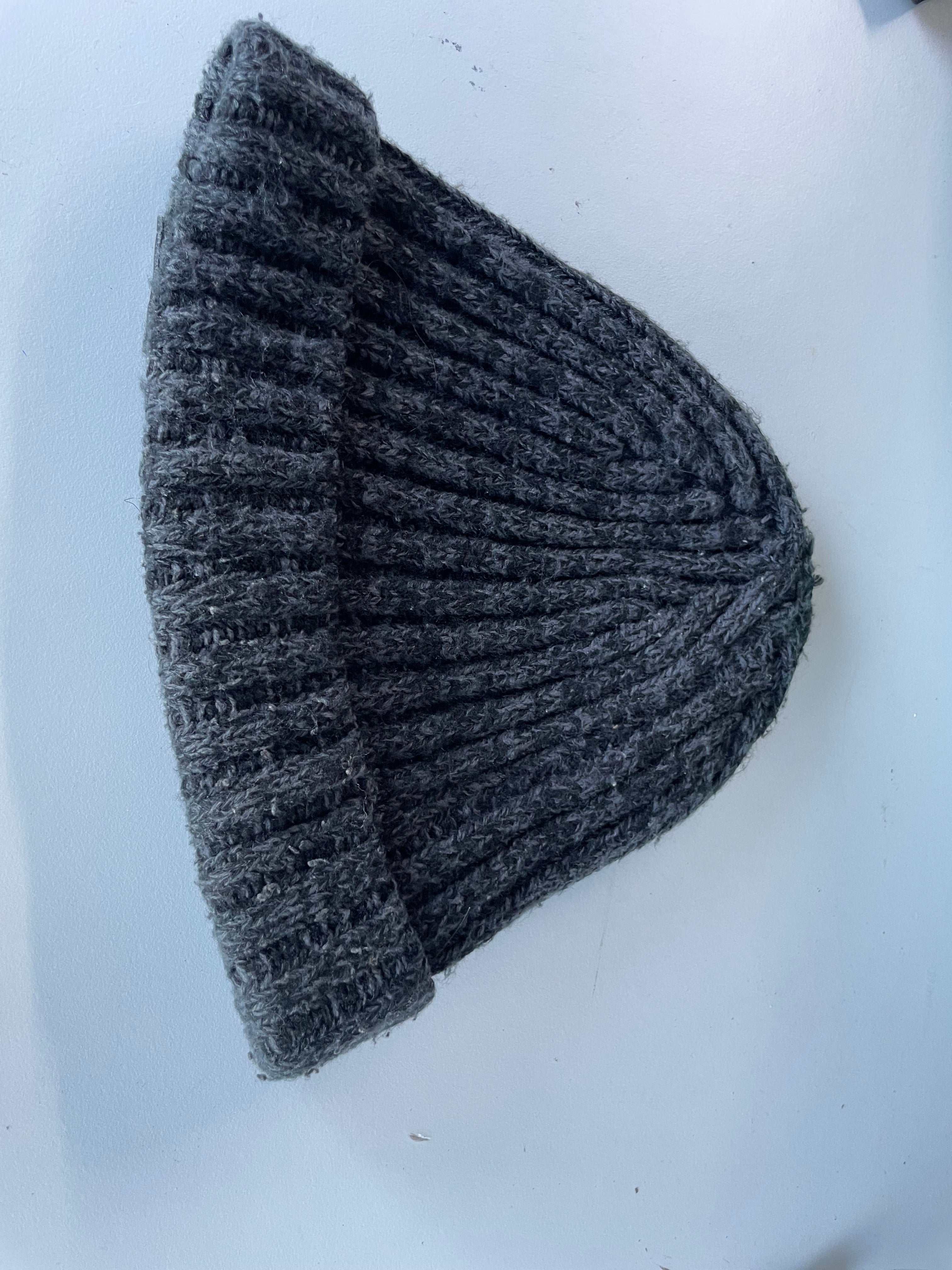Vintage Outdoor supply company grey beanie cap|One size| SKU 4454