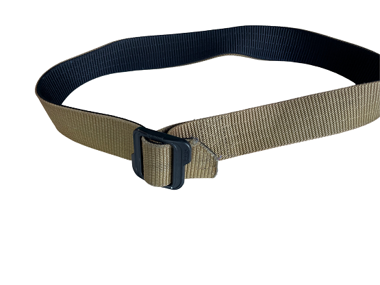 Vintage cream military adjustable elastic belt| One size| SKU 4455