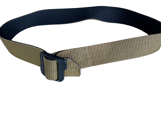 Vintage cream military adjustable elastic belt| One size| SKU 4455