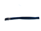 Vintage blue multi stripe braided stretch belt|L 42| SKU 4456