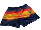 Vintage men's Hawaii beach summer orange short in M|L 3 W28|SKU 4461