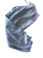 Vintage grey Adidas men's jogger pant in L|L30 W36| SKU 4463