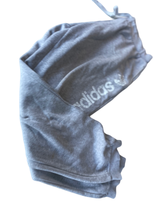 Vintage grey Adidas men's jogger pant in L|L30 W36| SKU 4463