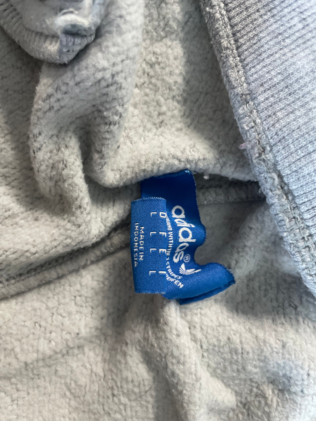 Vintage grey Adidas men's jogger pant in L|L30 W36| SKU 4463