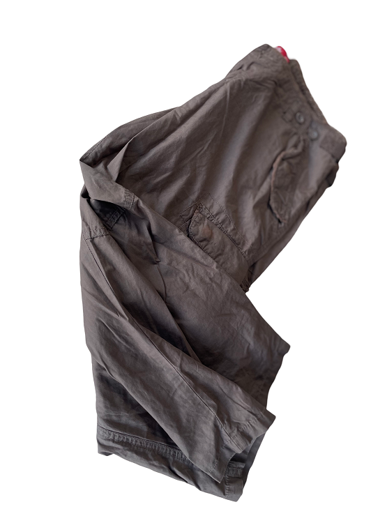 Vintage cream cargo men's short in M| SKU 4465 TWO