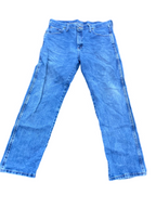 Vintage men's blue Wrangler denim jeans in L| W38 L32| SKU 4466