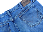 Vintage men's blue Wrangler denim jeans in L| W38 L32| SKU 4466