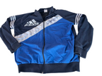 Vintage blue Adidas windbreaker full zip jacket in M|L29 W21|SKU 4467