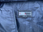 Vintage Protonic black full zip windbreaker hoodie jacket in XL|L 31 W27|SKU 4468