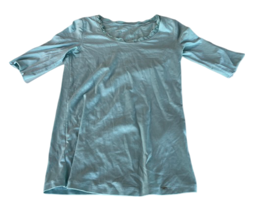 Vintage women's Marccain Turquoise short sleeve tees in M/L| L24 W15| SKU 4469