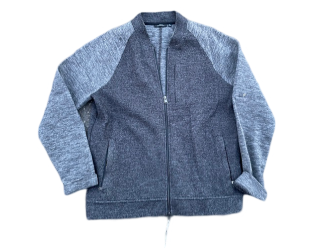Vintage Marc Anthony grey full zip bomber jacket in L| L29 W23| SKU 4473