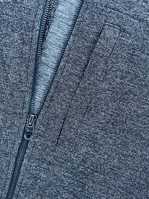 Vintage Marc Anthony grey full zip bomber jacket in L| L29 W23| SKU 4473