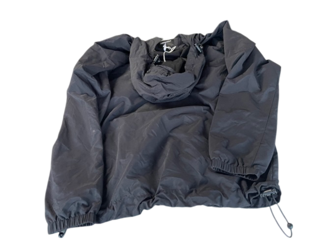 Vintage black Lyle &amp; Scott full zip windbreaker hoodie in L| L30W23| SKU 4474