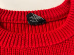 Vintage Marina Yatching red wool thick sweatshirt in S| L25 W18| SKU 4475