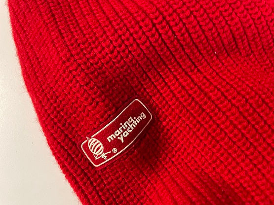 Vintage Marina Yatching red wool thick sweatshirt in S| L25 W18| SKU 4475