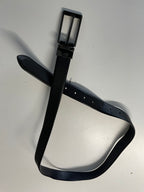 Vintage Hugo Boss plain black belt | L45 | SKU 4477