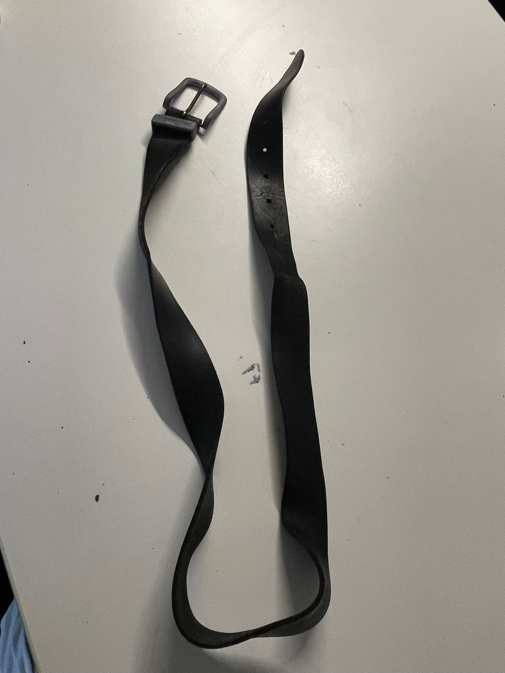 Vintage Levi's 501 genuine brown leather belt| L45| SKU 4481