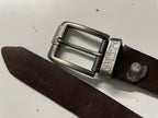 Vintage men's Levi's genuine brown leather belt |L41| SKU 4491