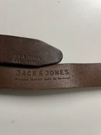Vintage Men's Jack & Jones premium leather belt| L 42| SKU 4496