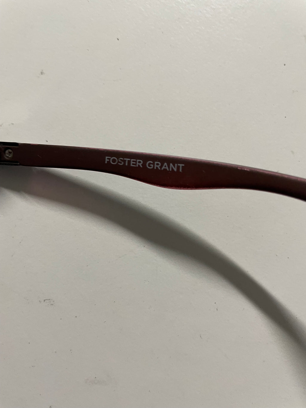 Vintage brown Foster Grant square cat eye sunglass| SKU 4498