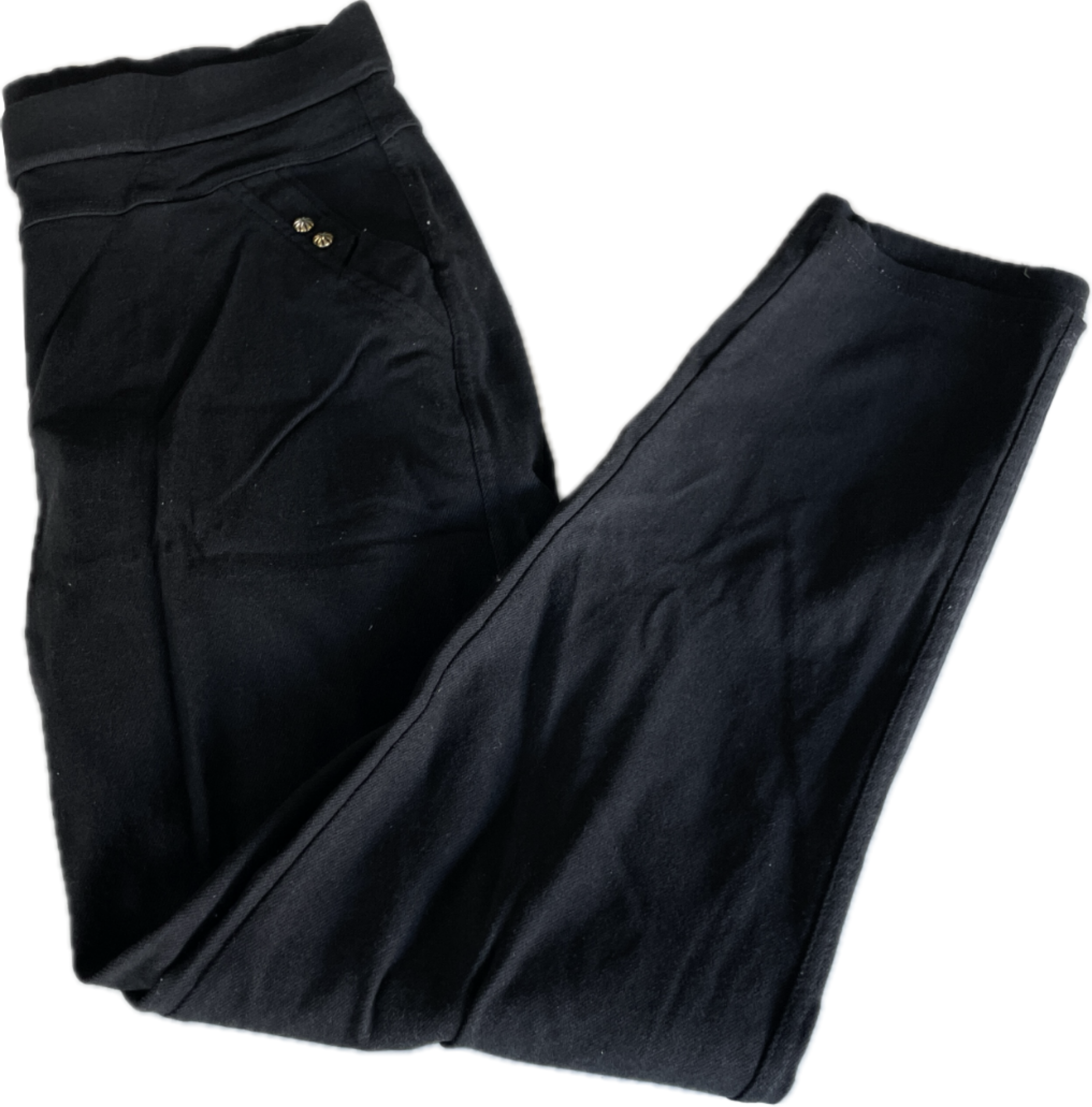 Black Slim Fit High Waist Leggings | Stretch Slim Fit Jeans W28 L25 SKU 5283