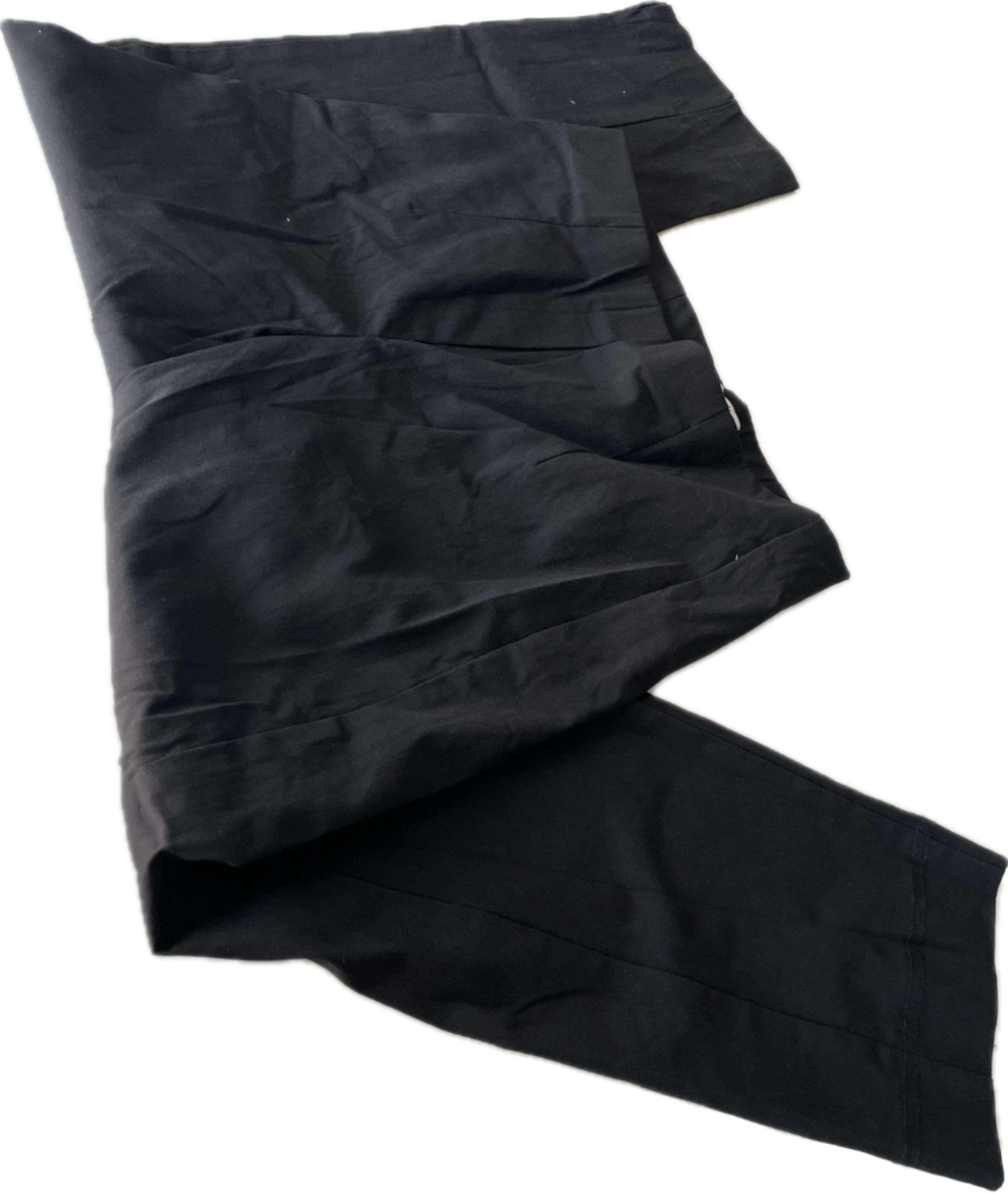 Deck by Decollage Trousers | Women's Black Stretchy Material L23 W26 SKU 5275