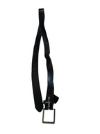 Calvin Klein Men's Belt | Vintage Leather Jeans Belt Black L50 (Est Size L-XL) SKU 5273