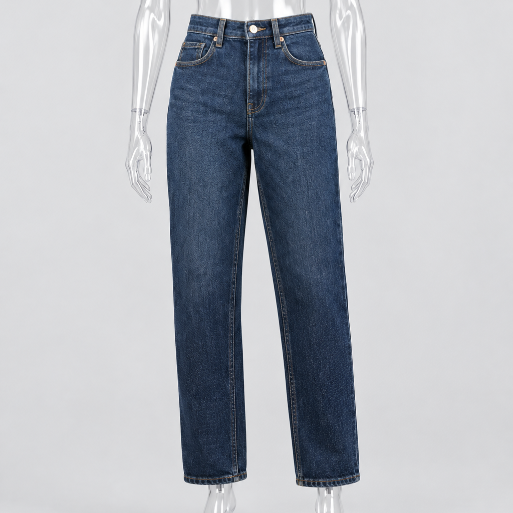 blue Zara jeans trouser