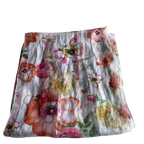 Women's Floral Print Orange Peach Pink scarf