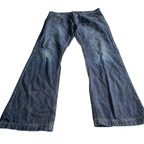Vintage Womens bootcoot blue jeans  in L|SKU 6008