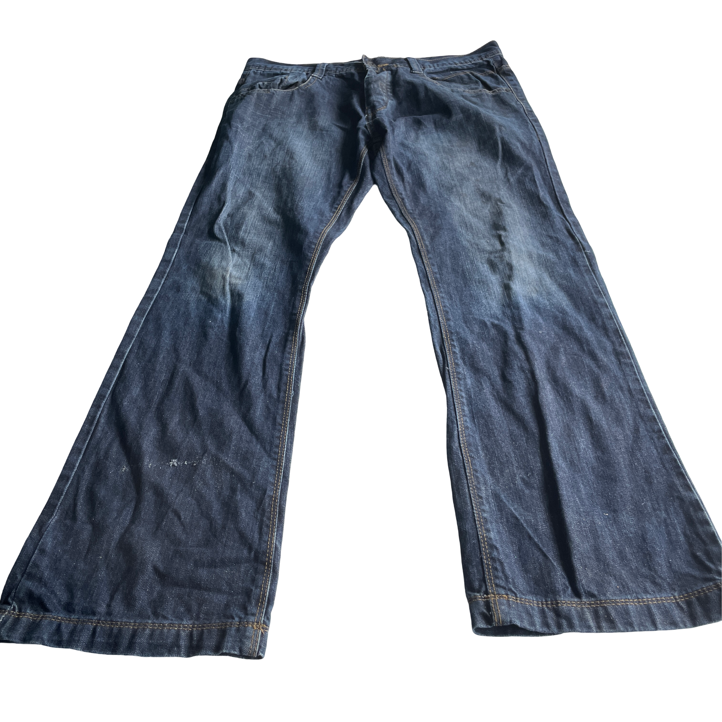 Vintage Womens bootcoot blue jeans  in L|SKU 6008