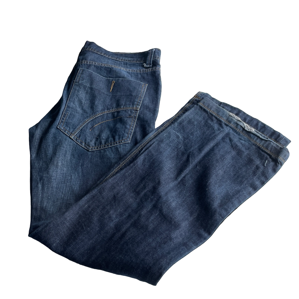 Vintage Womens bootcoot blue jeans  in L|SKU 6008