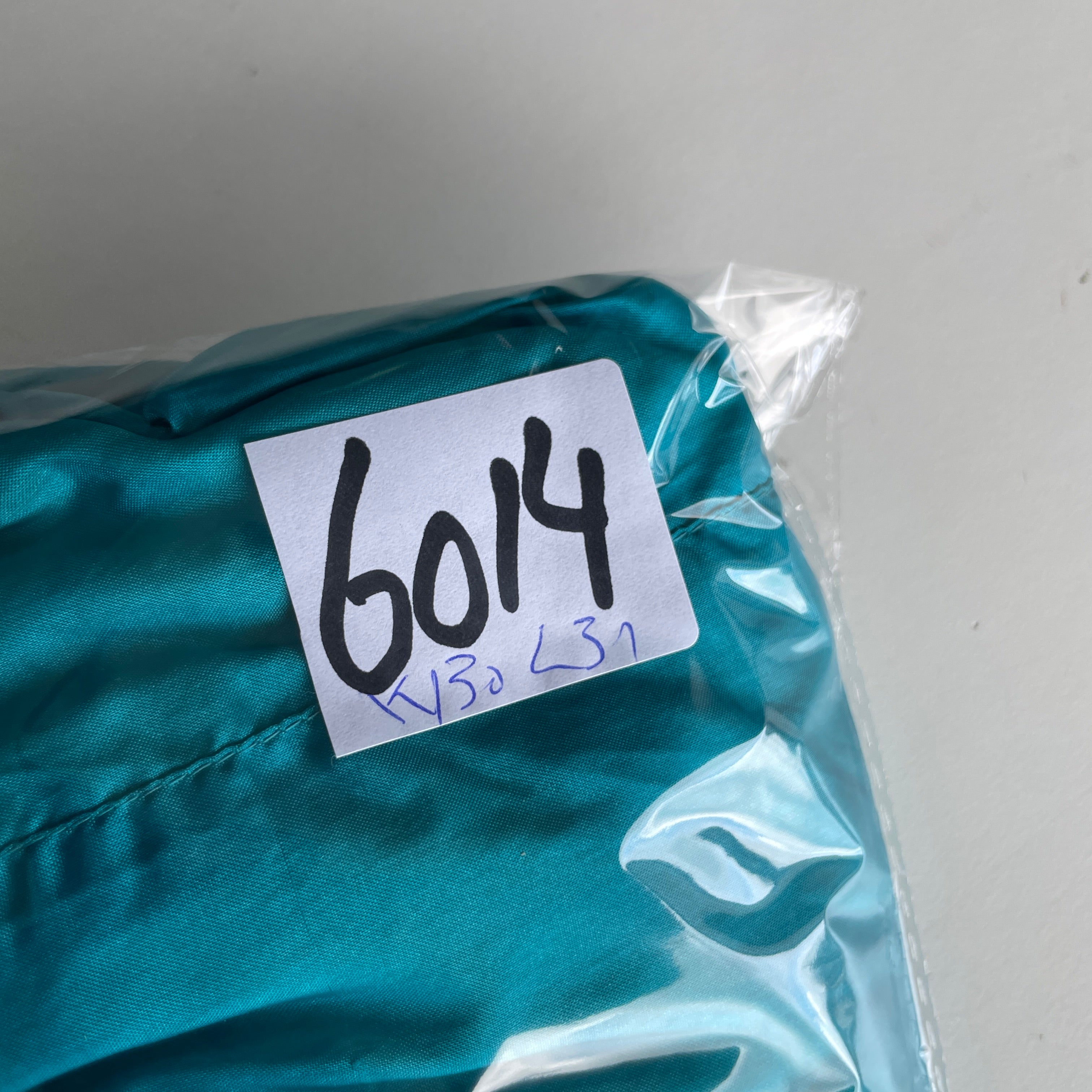 Nike Blue Embroidered Spell Out Track Pants L