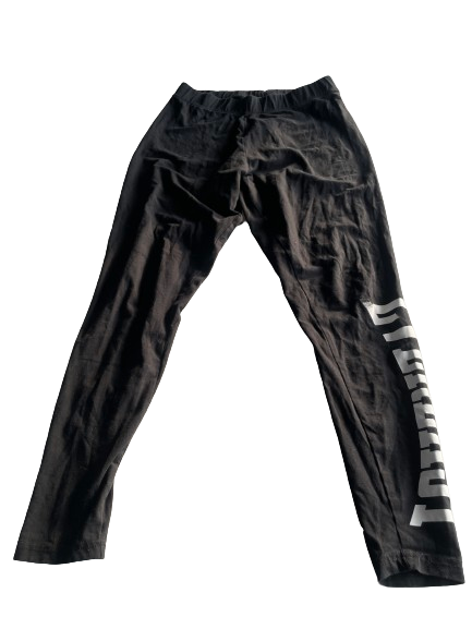 Everlast Women's Black and White Leggings elastic waists  L 23 W 22 SKU | 4601