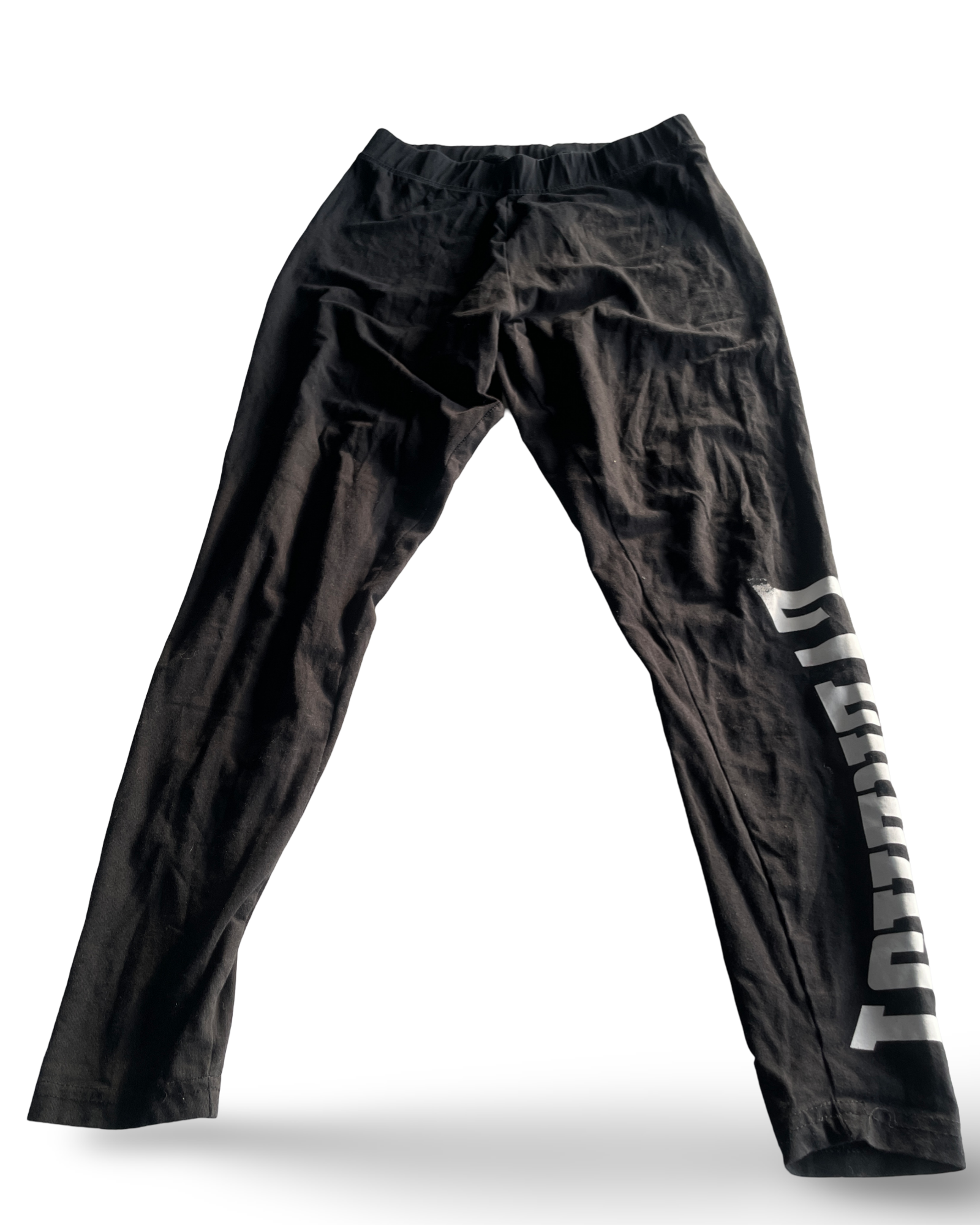 Everlast Women's Black and White Leggings elastic waists  L 23 W 22 SKU | 4601