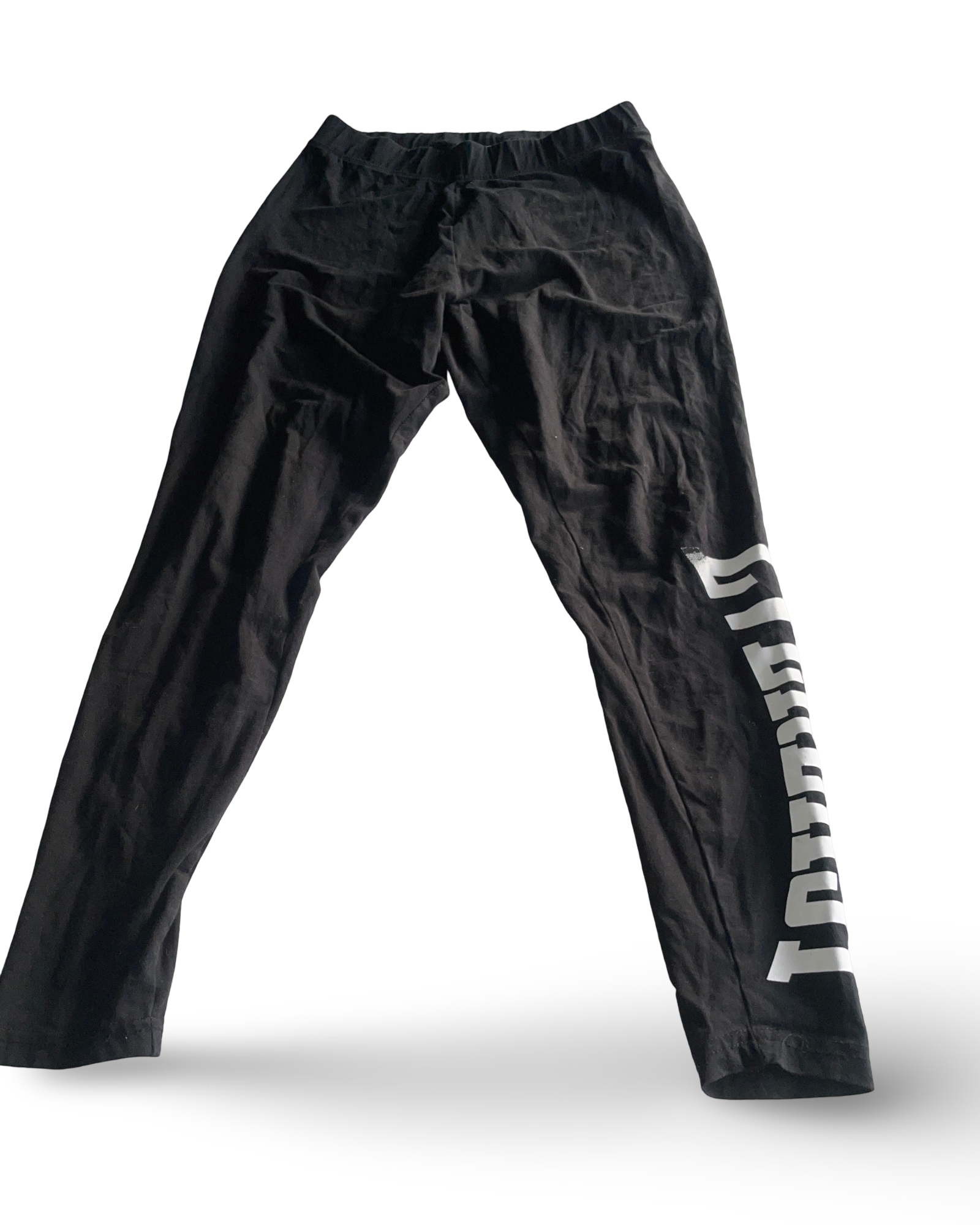 Everlast Women's Black and White Leggings elastic waists  L 23 W 22 SKU | 4601