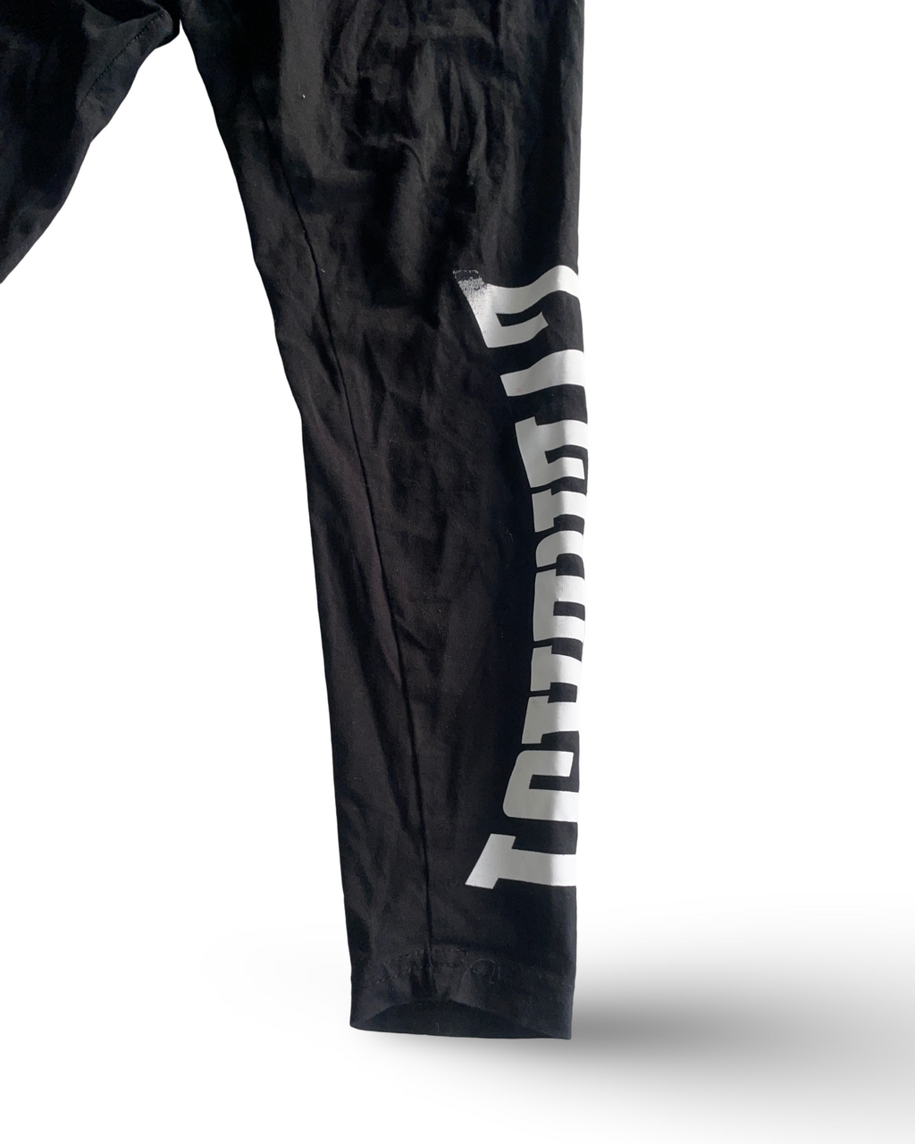 Everlast Women's Black and White Leggings elastic waists  L 23 W 22 SKU | 4601