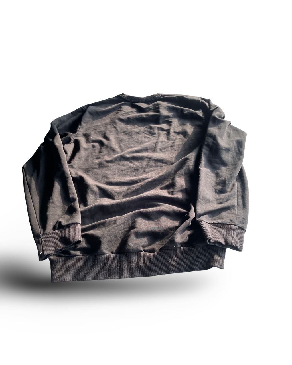 Vintage Black Medusa Design Sweatshirt - Size Small/Medium (SKU 4603)