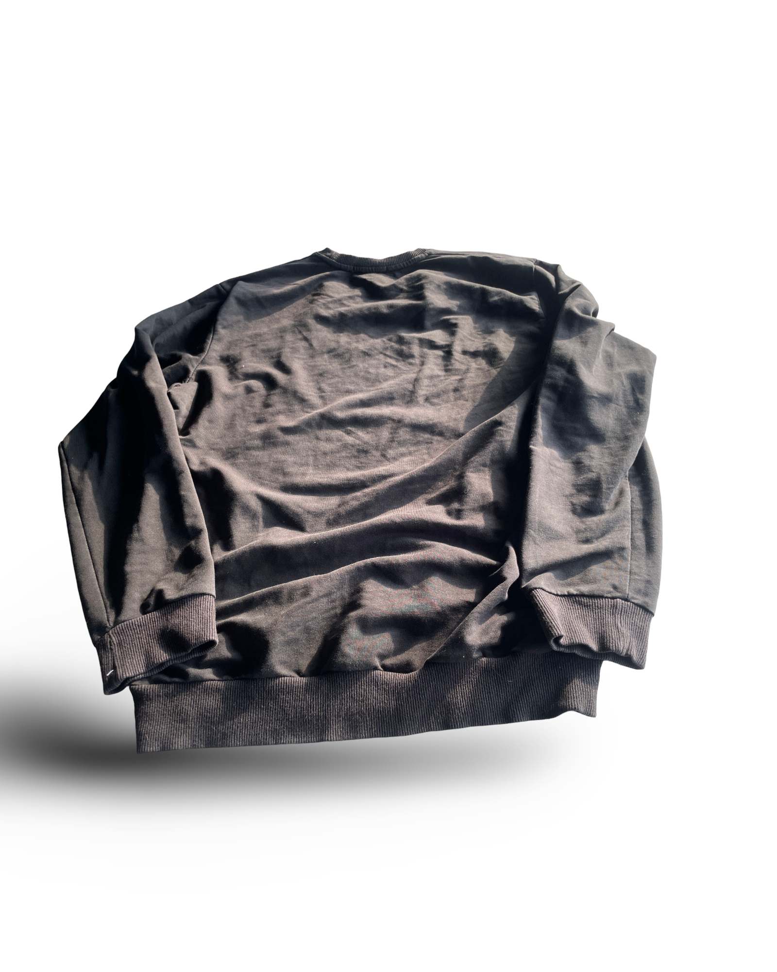 Vintage Black Medusa Design Sweatshirt - Size Small/Medium (SKU 4603)
