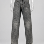 Vintage y2k grey ripped jeans trouser