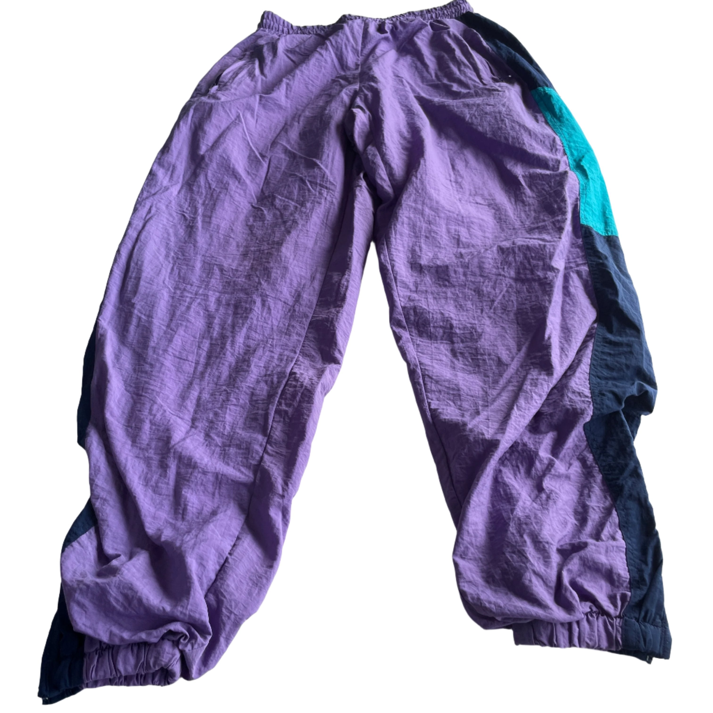 Original Retro VTG 80s/90s Shell Joggers Trackies Sweatpants Festival SKU 6034