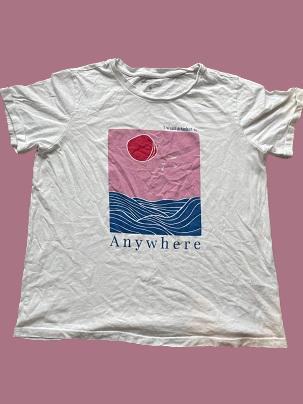 Rubynee Vintage y2k white tshirt