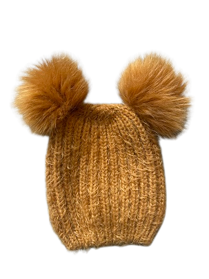 Rubynee Vintage y2k brown benie cap