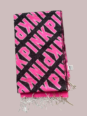 Rubynee Vintage y2k pink scarf