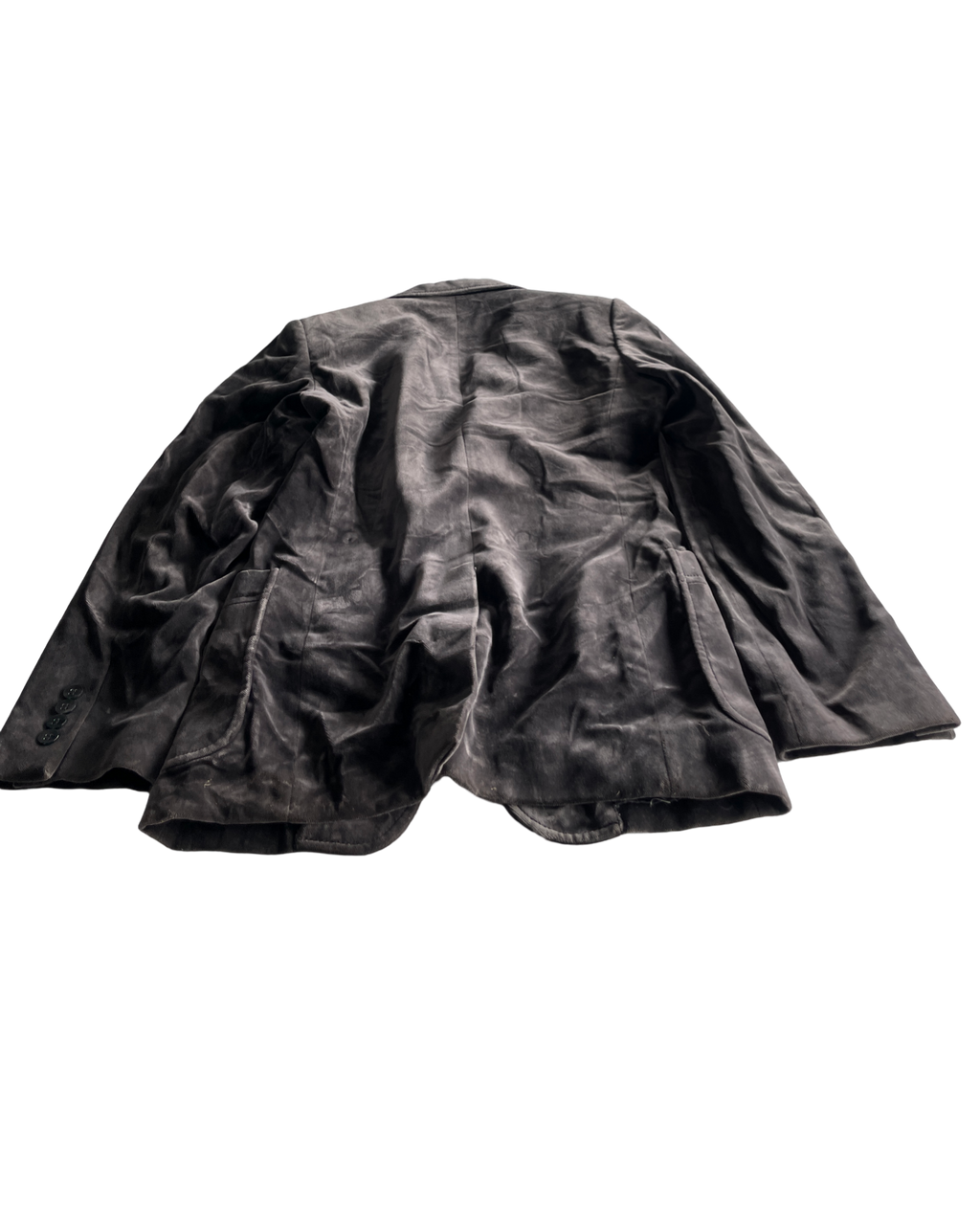 Vintage Brown Velvet Zara Blazer Jacket - Men's Size M (SKU 4615)