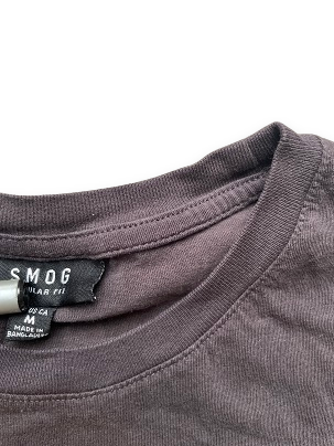 Rubynee Vintage y2k regular fit grey tshirt